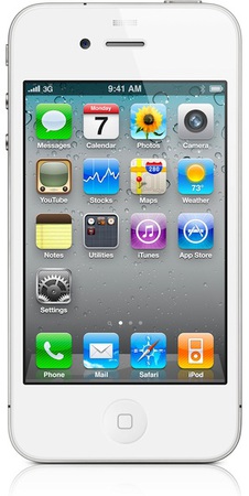 Смартфон APPLE iPhone 4 8GB White - Нефтекамск