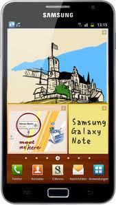 Смартфон Samsung Galaxy Note GT-N7000 Blue - Нефтекамск