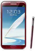 Смартфон Samsung Samsung Смартфон Samsung Galaxy Note II GT-N7100 16Gb красный - Нефтекамск